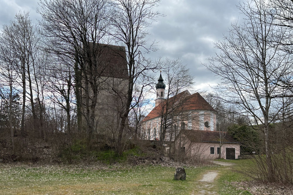 Kloster Wessobrunn im Landkreis Weilheim-Schongau