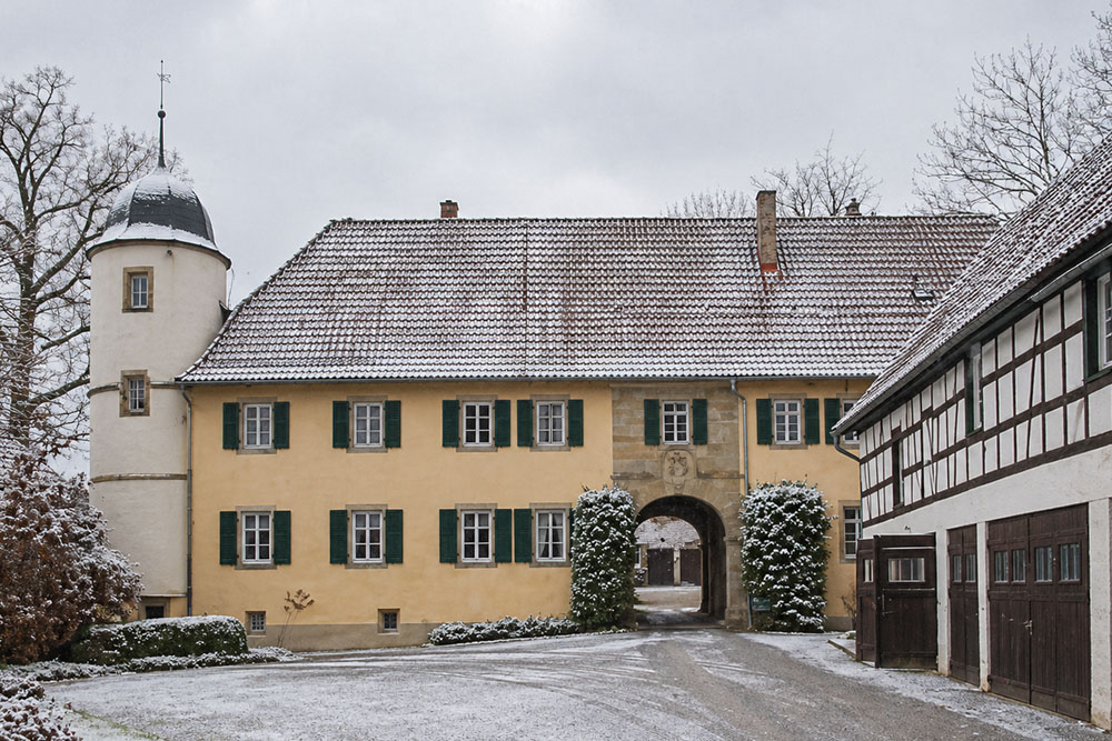 Mittleres Schlosses Bonfeld (Wasserturm) im Landkreis Heilbronn