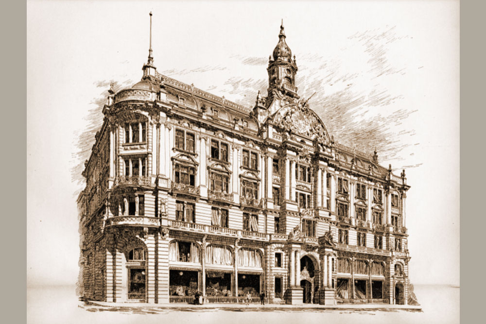 Bernheimer-Palais (Palais Bernheimer, Bernheimer-Haus, Lenbach-Palais, Palais am Lenbachplatz) in München