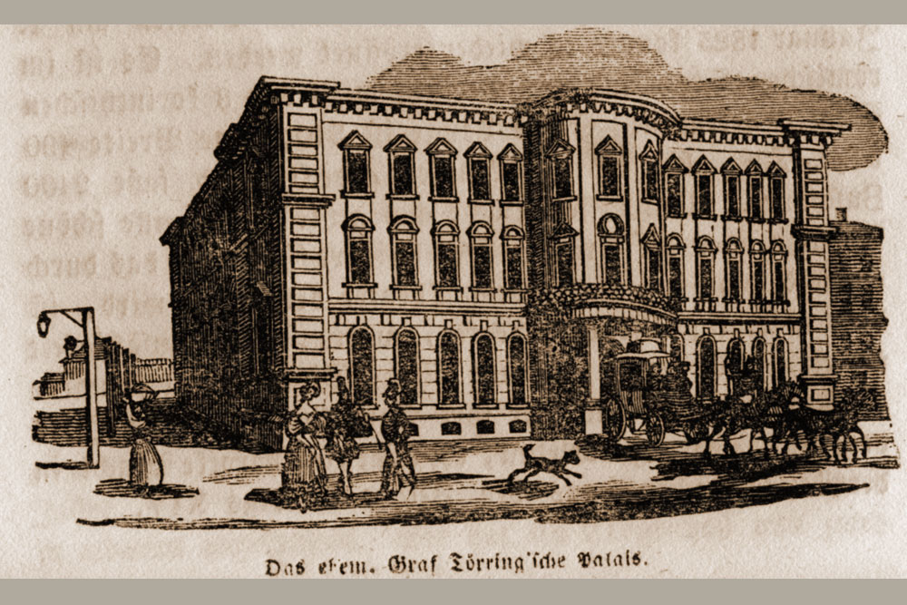 Palais Perusa (Palais Törring-Jettenbach, Palais des Comte de la Pérouse) in München