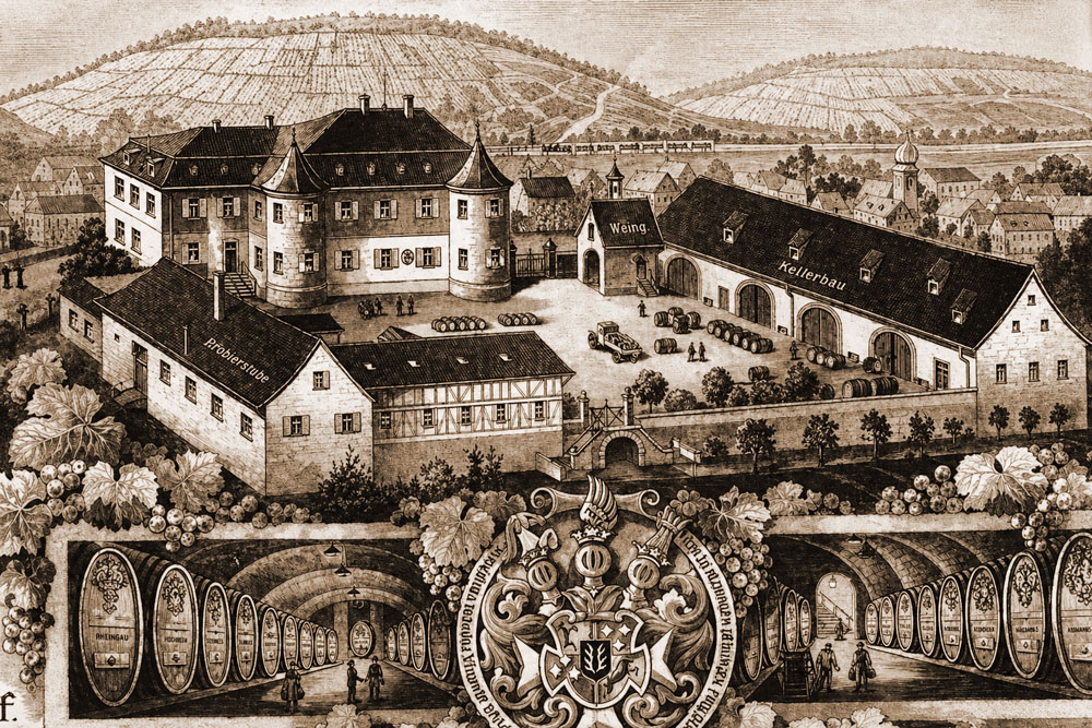 Schloss Affaltrach im Landkreis Heilbronn
