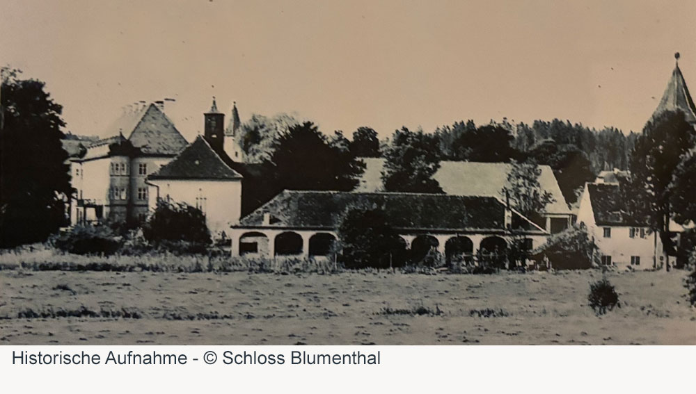 Schloss Blumenthal (Aichach) im Landkreis Aichach-Friedberg