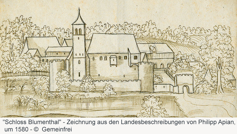 Schloss Blumenthal (Aichach) im Landkreis Aichach-Friedberg