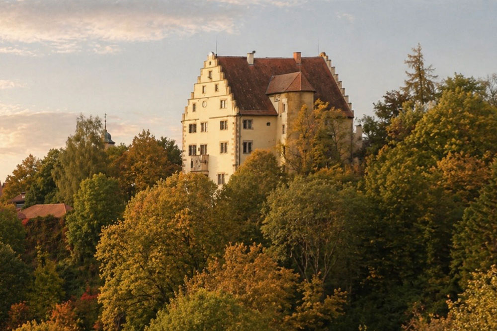 Schloss Bürg (Schloss Gosheim) im Landkreis Heilbronn