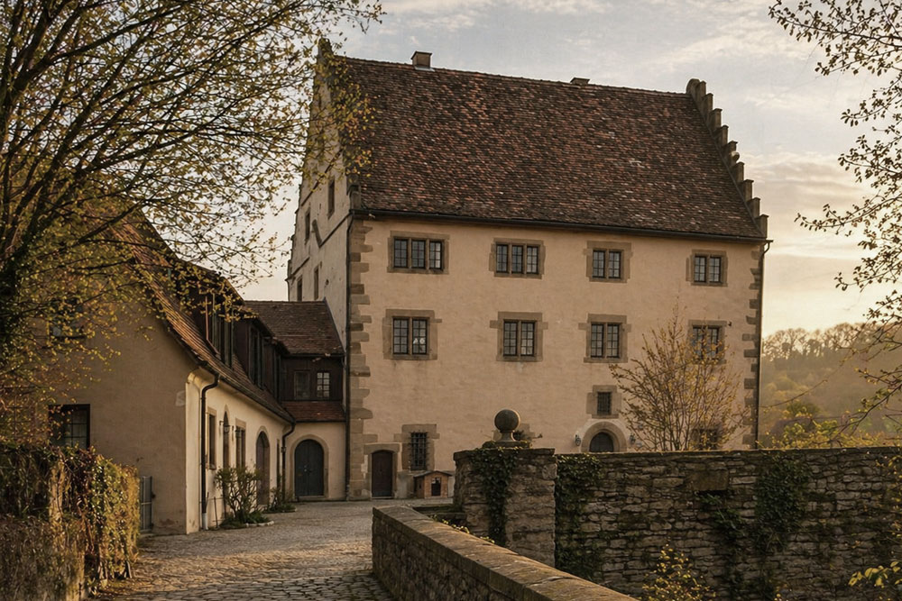 Schloss Bürg (Schloss Gosheim) im Landkreis Heilbronn