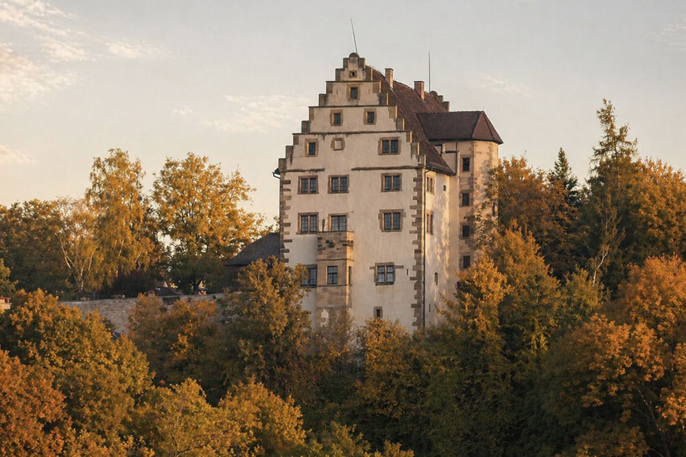 Schloss Bürg (Schloss Gosheim) im Landkreis Heilbronn