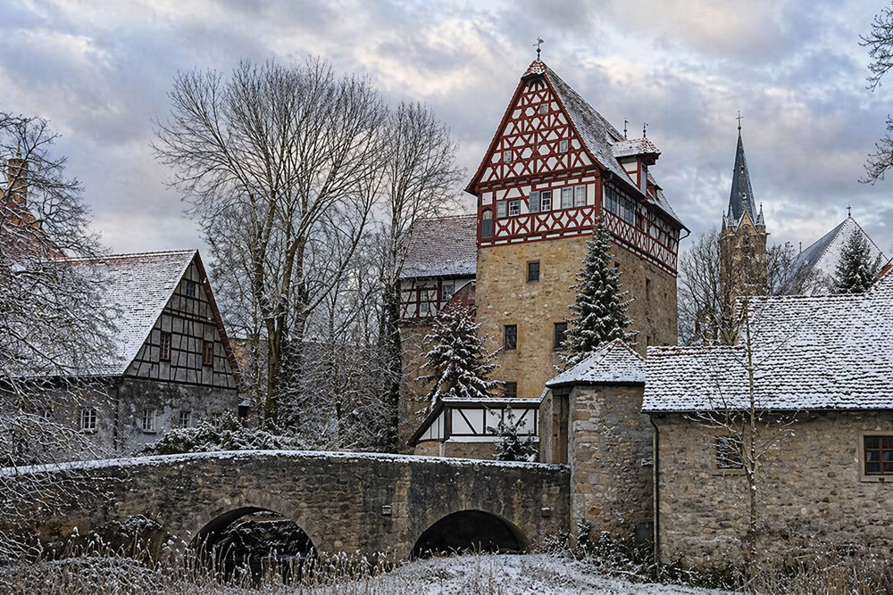 Schloss Laudenbach im Main-Tauber-Kreis