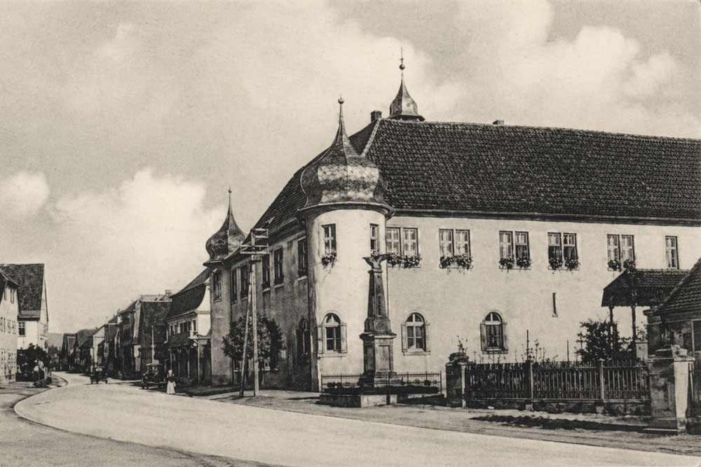 Schloss Unterschüpf (Wasserschloss Unterschüpf) im Main-Tauber-Kreis