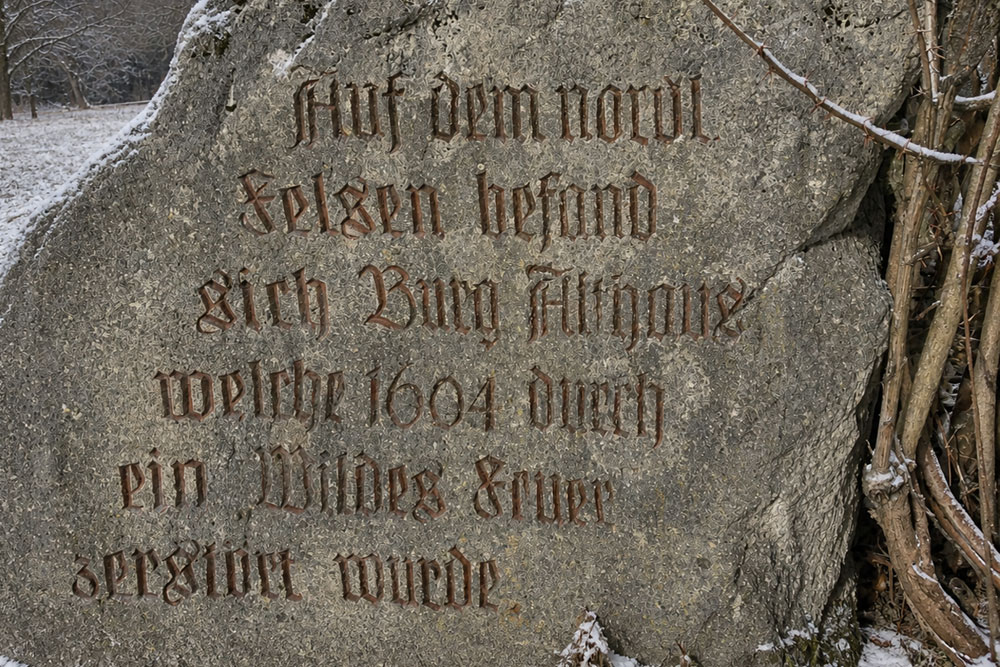 Burgruine Althaus (Altenstein) (Altenstein, Altenbeuern, Alt-Beuern) im Landkreis Rosenheim