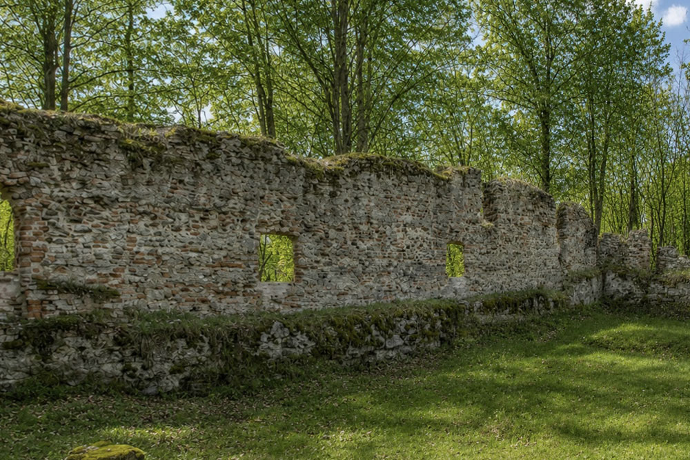 Burgruine Haltenberg (Haltenburg, Haldenberg) im Landkreis Landsberg am Lech