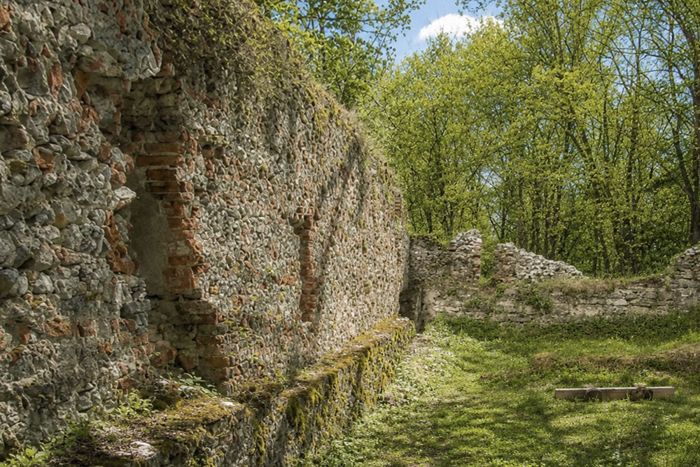 Burgruine Haltenberg (Haltenburg, Haldenberg) im Landkreis Landsberg am Lech