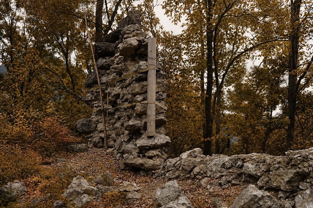 Burgruine Kirnstein Burgruine Kirnstein im Landkreis Rosenheim