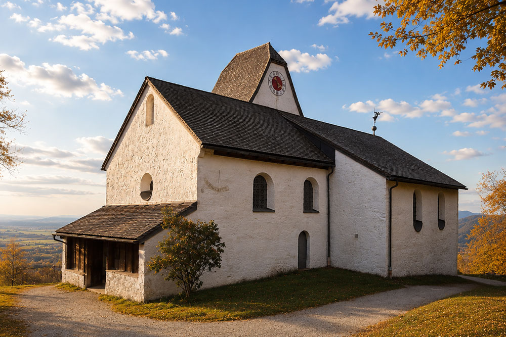 Kloster Sankt Peter am Madron (ehemaliges Kloster der Benediktiner) Kloster Sankt Peter am Madron (ehemaliges Kloster der Benediktiner) im Landkreis Rosenheim