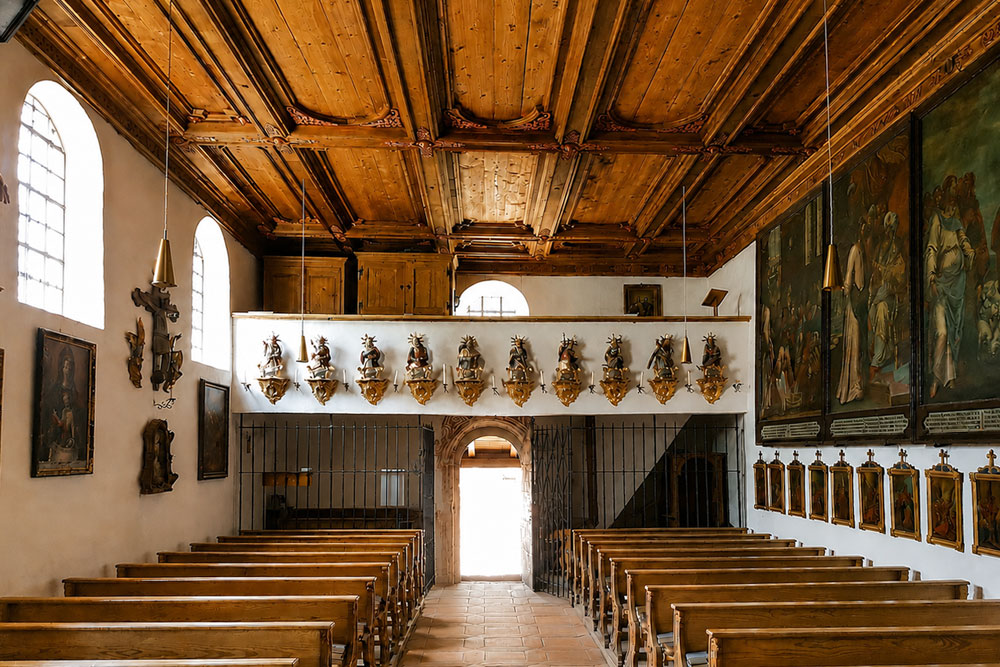 Kloster Sankt Peter am Madron (ehemaliges Kloster der Benediktiner) Kloster Sankt Peter am Madron (ehemaliges Kloster der Benediktiner) im Landkreis Rosenheim