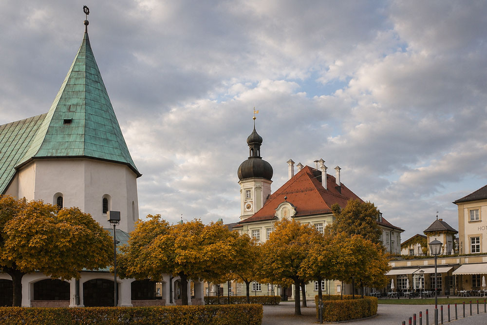Königshof Altötting - Gnadenkapelle Königshof Altötting im Landkreis Altötting