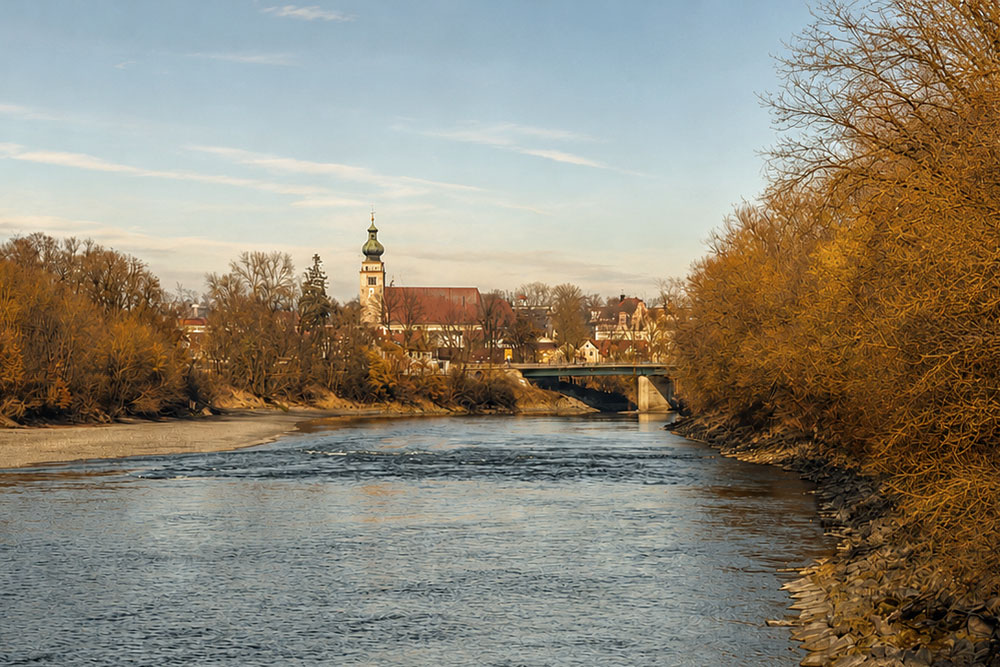 Kollegiatstift Mühldorf - Stiftskirche St. Nikolaus Kollegiatstift Mühldorf im Landkreis Mühldorf am Inn