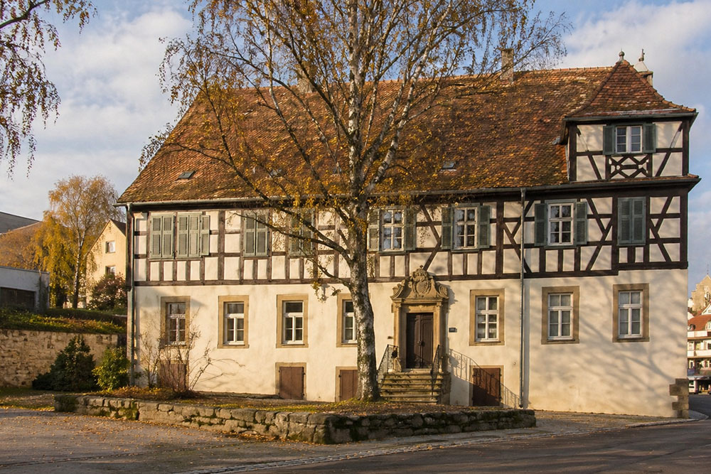 Mittleres Schloss Gemmingen (Rentamt, Pforzheimer Schloss) im Landkreis Heilbronn