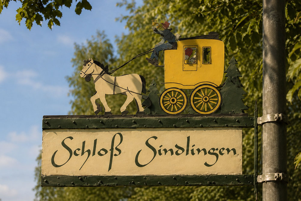 Schloss Sindlingen im Landkreis Böblingen