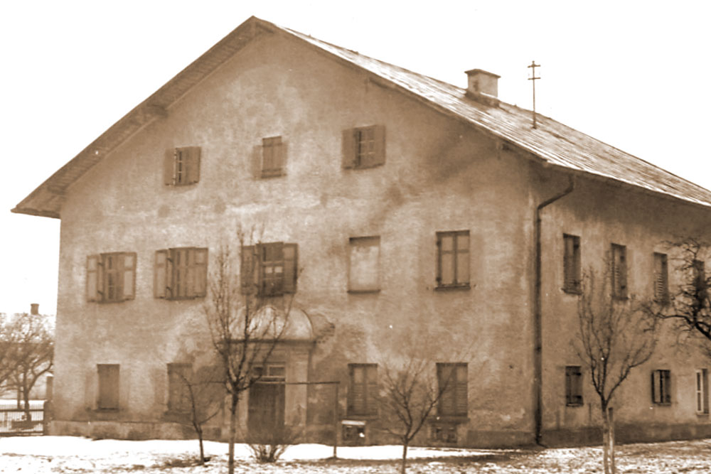 Schloss Stadl (Kloster St. Theresia) - Historische Aufnahme, vor 1964 Schloss Stadl (Kloster St. Theresia) im Landkreis Mühldorf am Inn