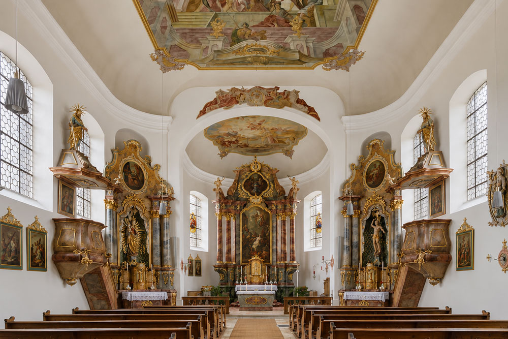 Wehrkirche Kottingwörth (St. Vitus) Wehrkirche Kottingwörth (St. Vitus) im Landkreis Eichstätt
