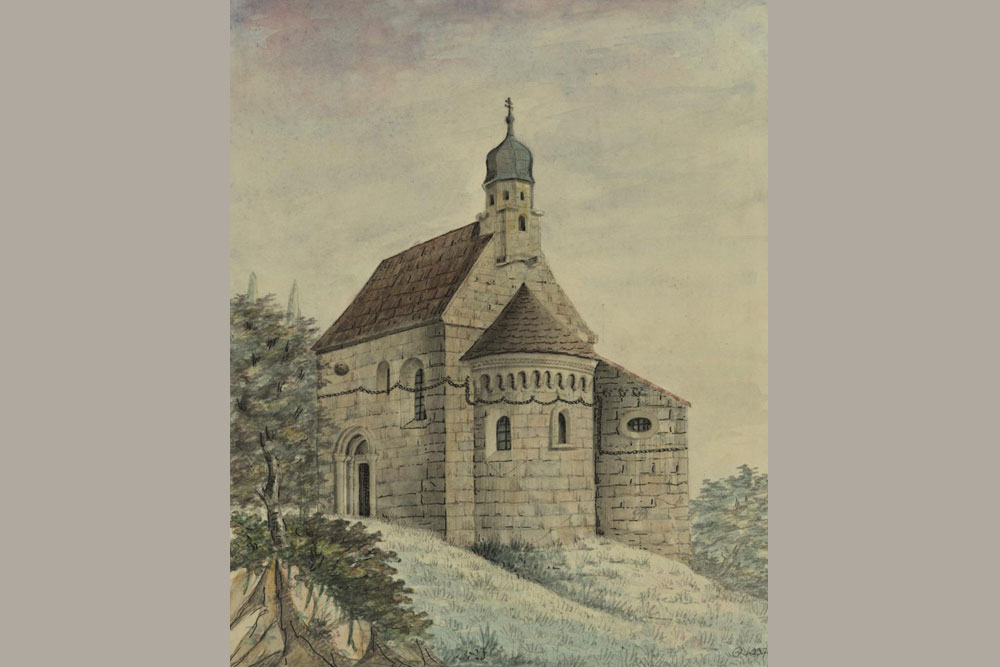 Burg Tholbath (St. Leonhard) im Landkreis Eichstätt - Kettenkirche St. Leonhard