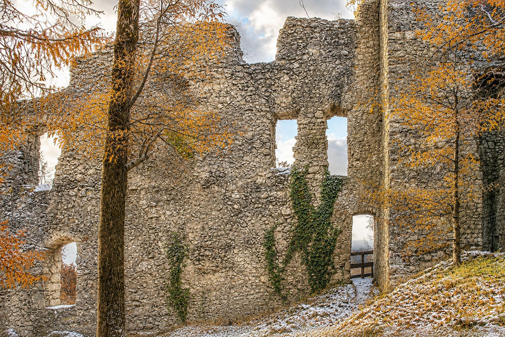 Burgruine Karlstein Burgruine Karlstein im Landkreis Berchtesgadener Land