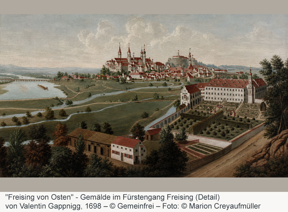 Bischöfliches Residenzschloss Freising (Kloster) im Landkreis Freising