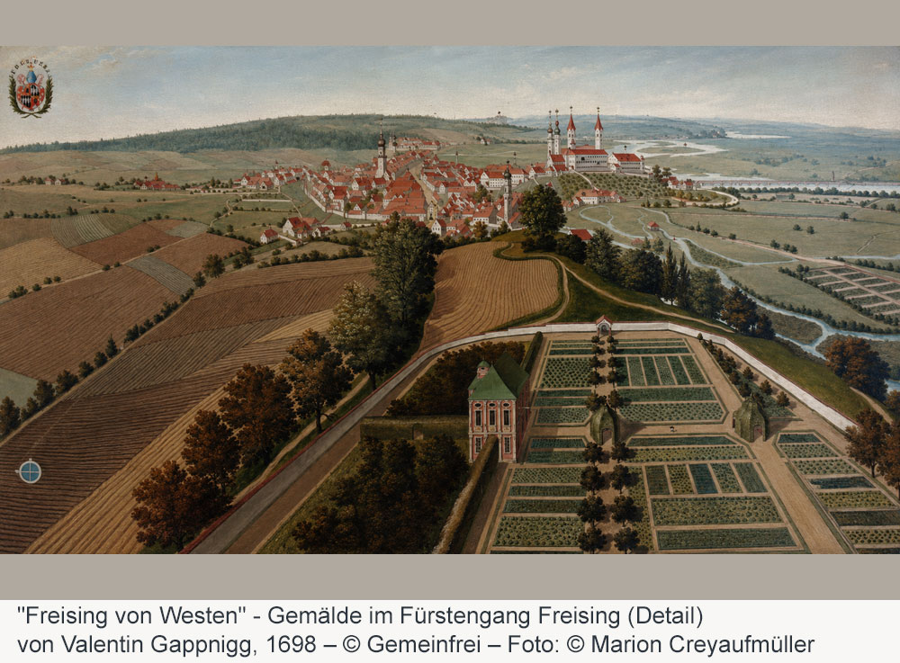 Bischöfliches Residenzschloss Freising (Kloster) im Landkreis Freising