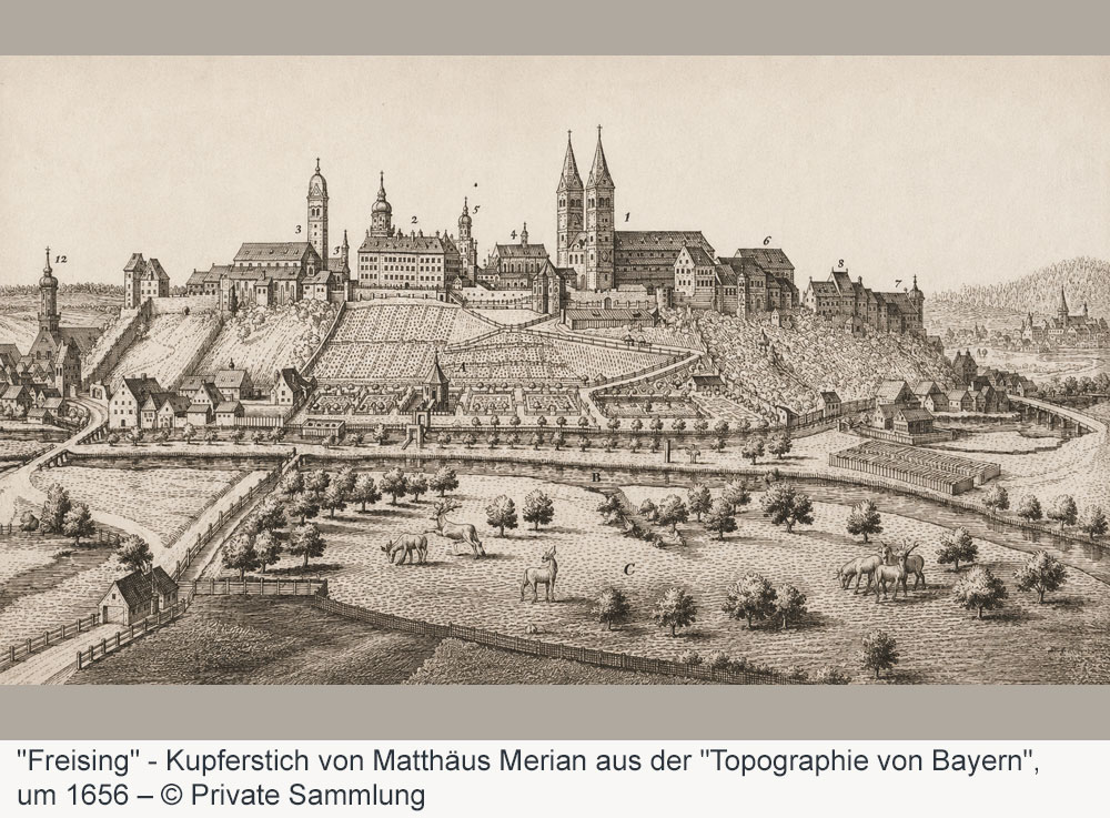 Bischöfliches Residenzschloss Freising (Kloster) im Landkreis Freising