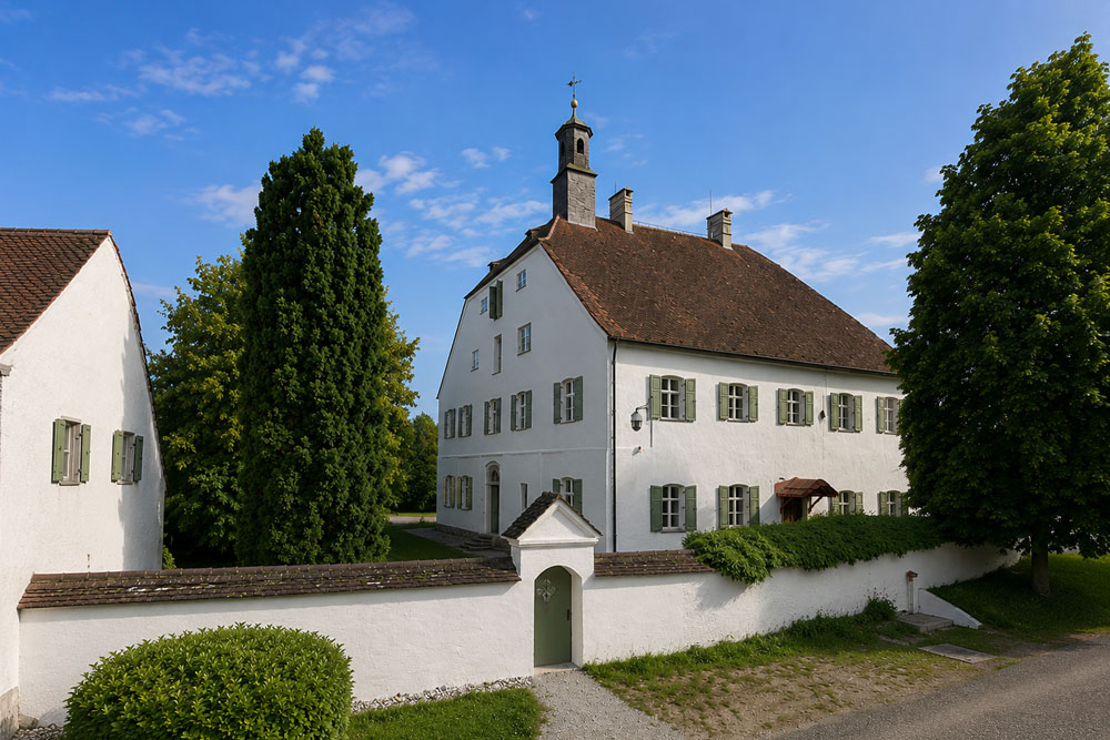 Schloss Rößlberg (Rößlsberg, Rösselsberg, Gut Rößlberg) im Landkreis Starnberg