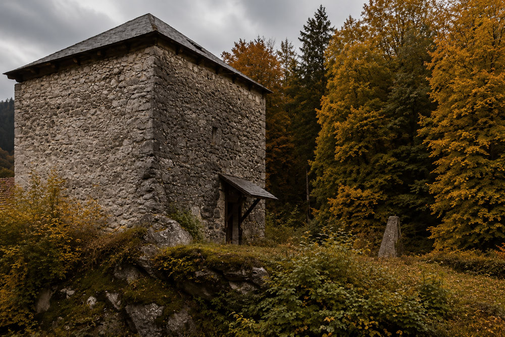 Turm Hallthurm (Hallturm) Turm Hallthurm (Hallturm) im Landkreis Berchtesgadener Land