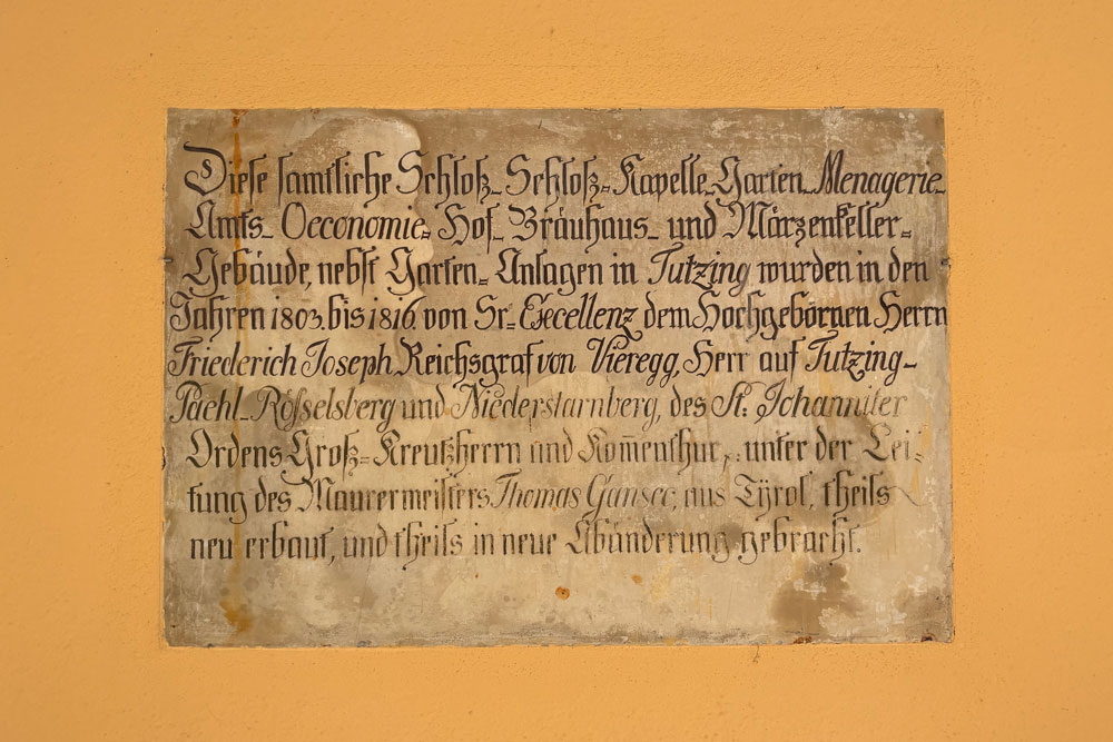 Schloss Tutzing Schloss Tutzing im Landkreis Starnberg