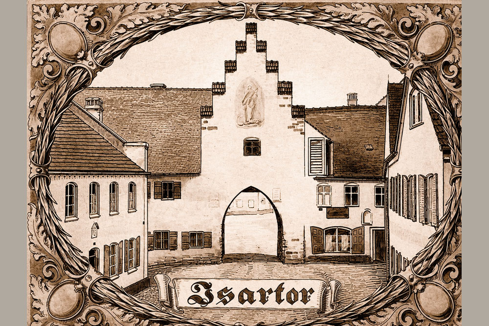 Stadtbefestigung Moosburg (an der Isar) - „Isartor“ – Notgeld der Stadt Moosburg, 1921 Stadtbefestigung Moosburg (an der Isar) im Landkreis Freising