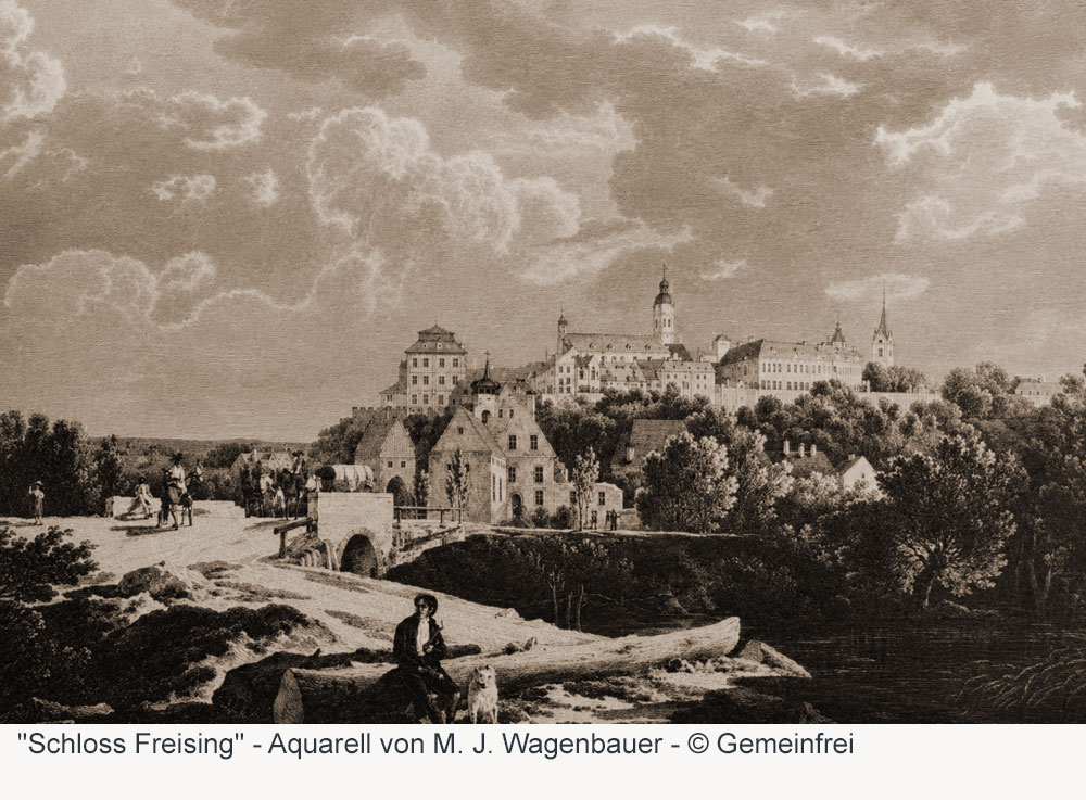 Bischöfliches Residenzschloss Freising (Kloster) im Landkreis Freising