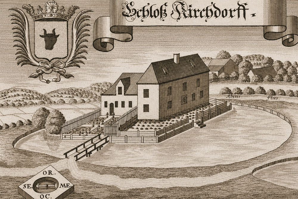 Schloss Kirchdorf (Burg Kirchdorf) im Landkreis Freising