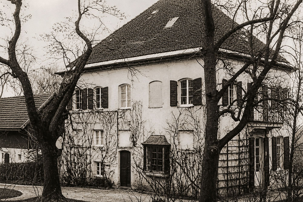 Schloss Ottenburg - Historische Aufnahme, um 1920 Schloss Ottenburg im Landkreis Freising