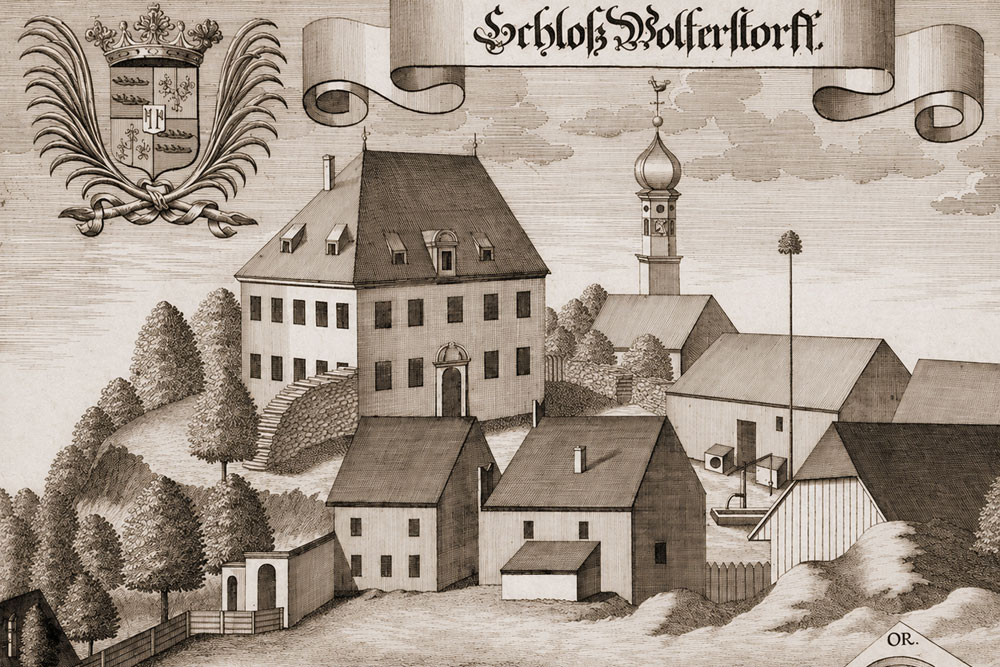 Schloss Wolfersdorf im Landkreis Freising