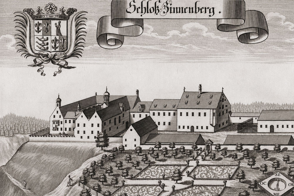 Kloster Zinneberg (Schloss Zinneberg, Schloss Glana) im Landkreis Ebersberg