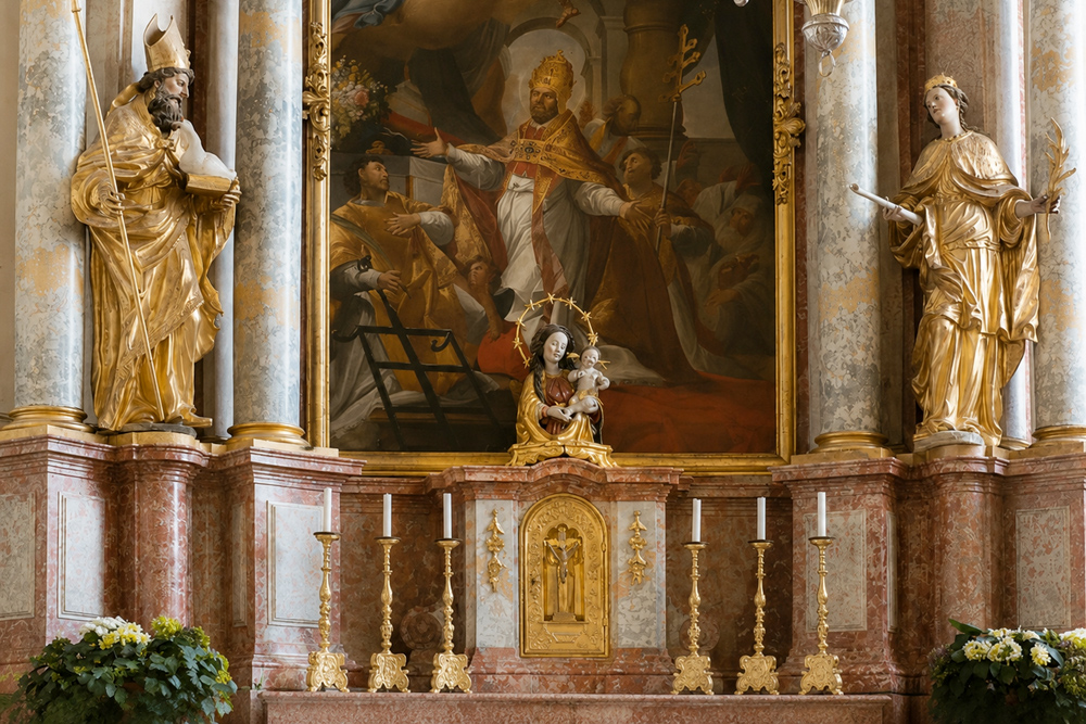 Burg Moorenweis - Pfarrkirche St. Sixtus Burg Moorenweis im Landkreis Fürstenfeldbruck