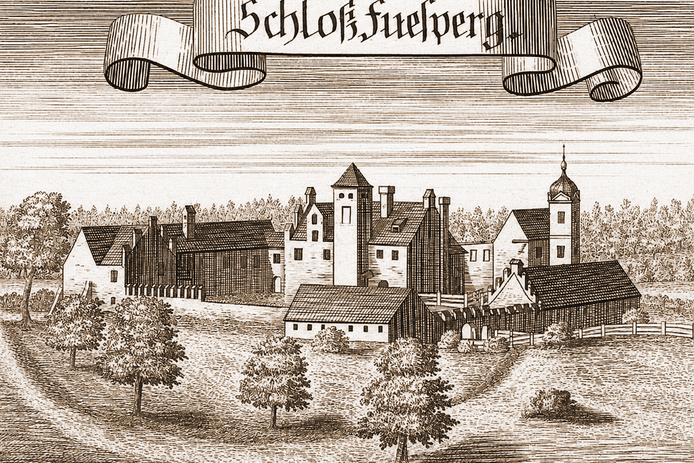 Schloss Fussberg (Schloss Gauting) im Landkreis Starnberg