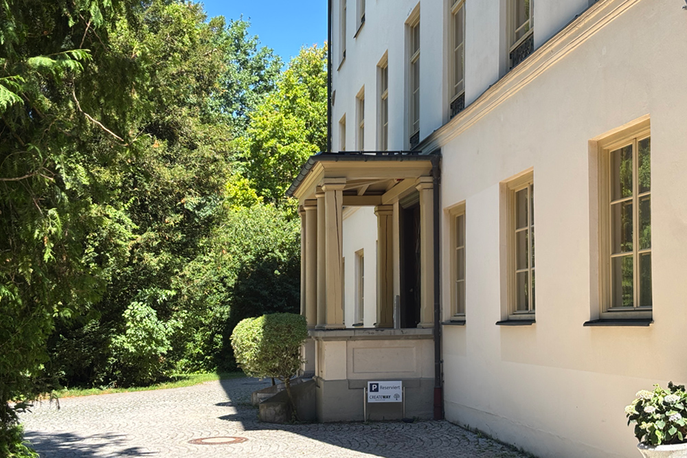 Schloss Fussberg (Schloss Gauting) im Landkreis Starnberg