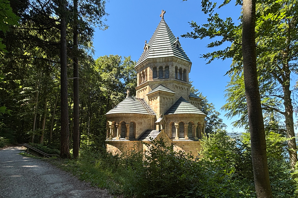 Votivkapelle (Berg) beim Schloss Berg (Bayern) im Landkreis Starnberg