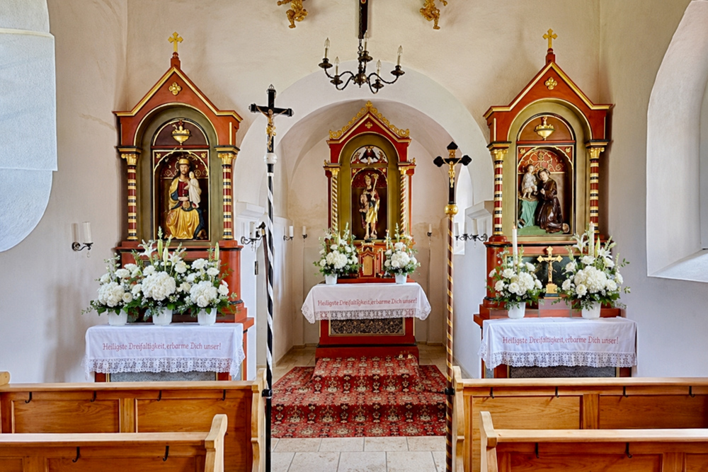 Wehrkirche Fussberg (Sankt Ulrich) im Landkreis Fürstenfeldbruck