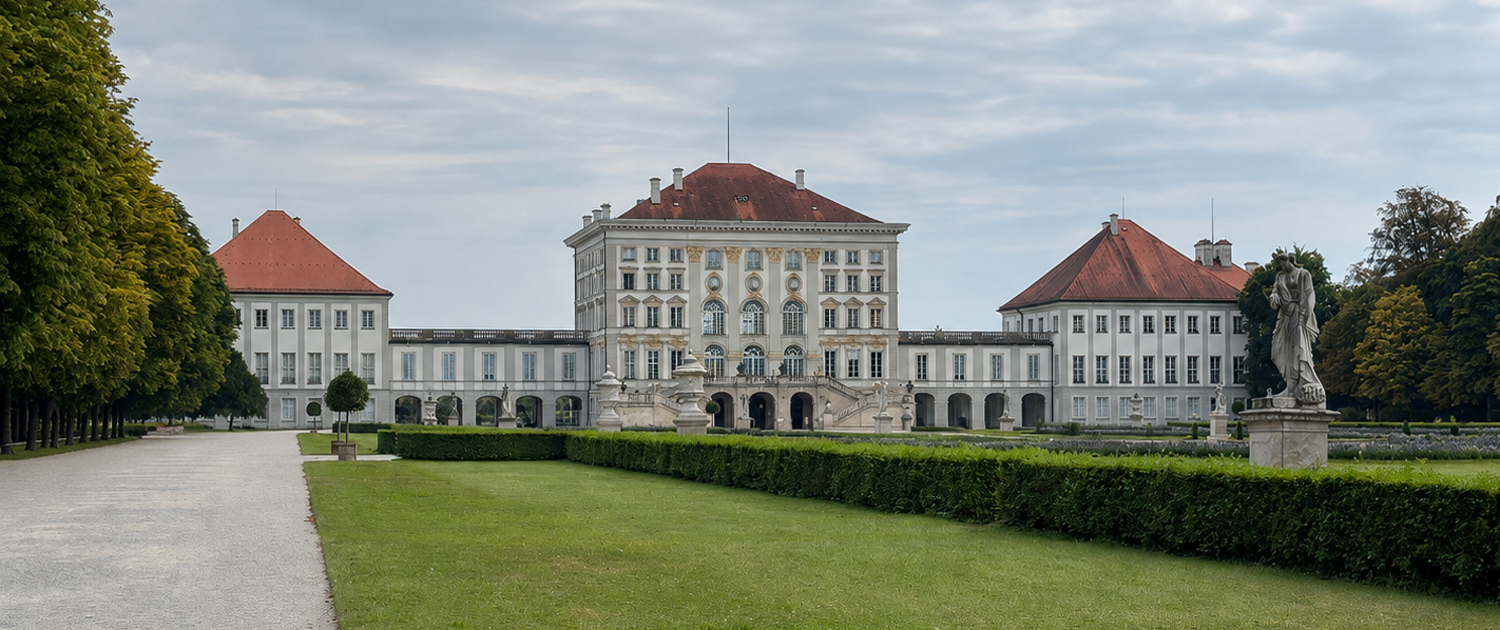 Schloss Nymphenburg in München in Bayern