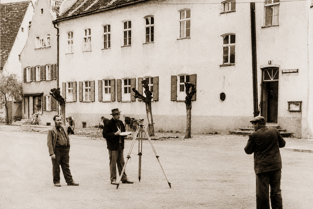 Franziskanerkloster Vohburg - Historische Aufnahme, um 1940 Franziskanerkloster Vohburg im Landkreis Pfaffenhofen an der Ilm