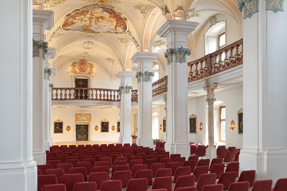 Kloster Polling (ehemaliges Kloster der Benediktiner, dann der Augustiner-Chorherren) im Landkreis Weilheim-Schongau