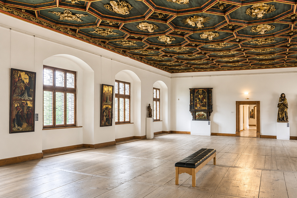 Kloster Steingaden (ehemalige Prämonstratenserabtei) im Landkreis Weilheim-Schongau