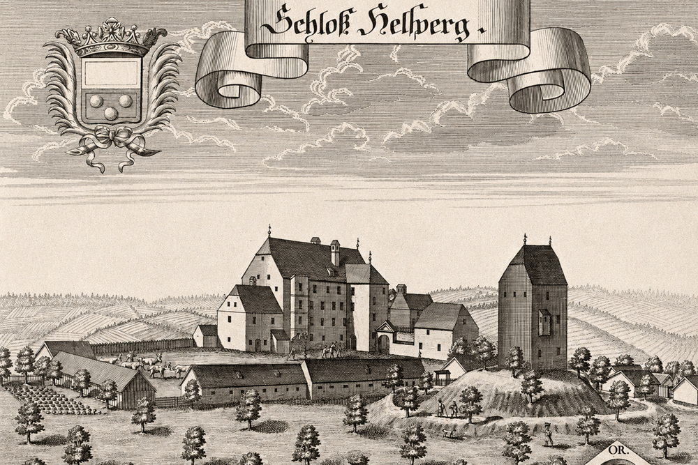 Schloss Hellsberg im Landkreis Mühldorf am Inn