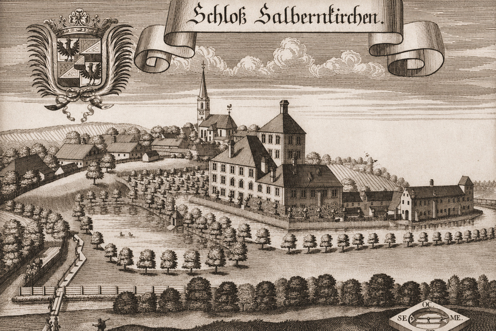 Schloss Salmanskirchen (Schloßhäusel) im Landkreis Mühldorf am Inn