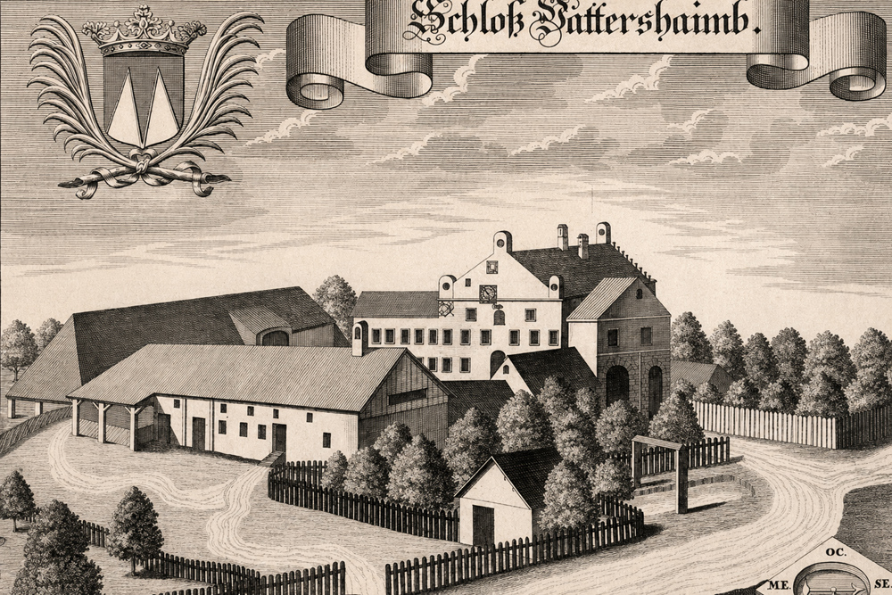 Schloss Vatersham (Gut Vatersham) im Landkreis Mühldorf am Inn